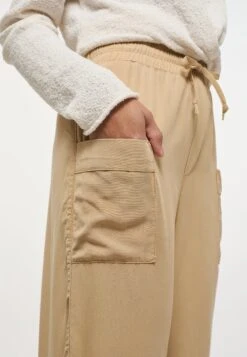 Mustang Style Drawstring Wide Leg - Broek - Braun -Mustang Verkoop 82c88d38cc684305a4a8d796eaa406b6