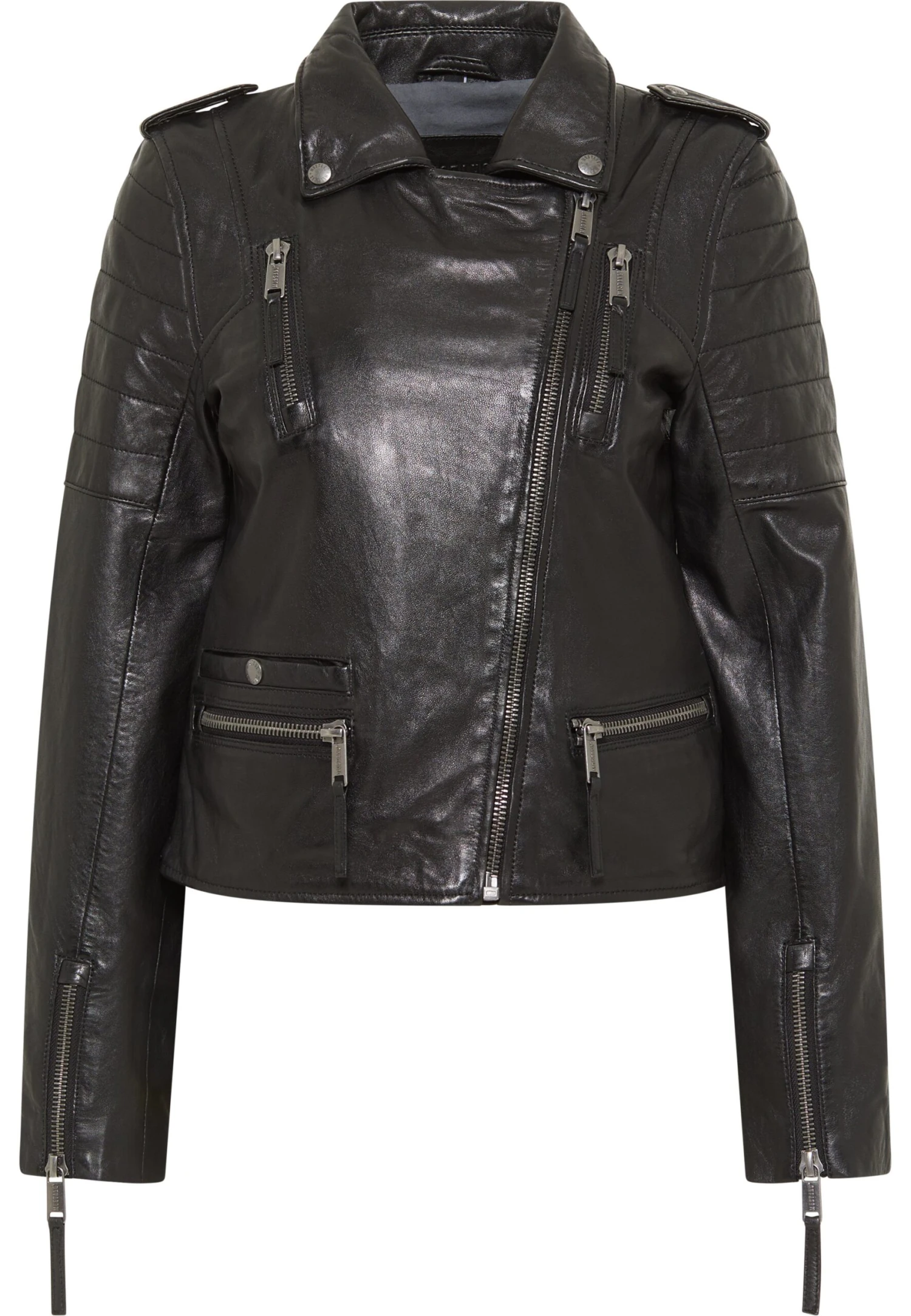 Mustang Leren Jas - Schwarz 7 Mustang Leren Jas - Schwarz - Afbeelding 5