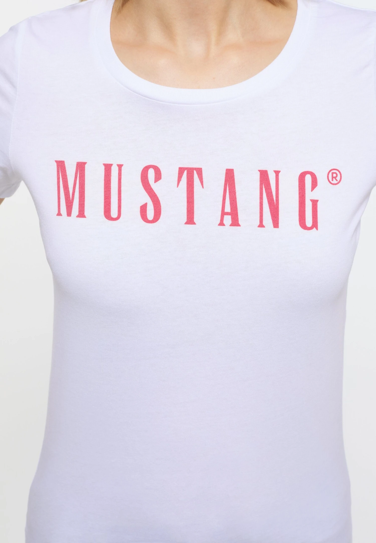 Mustang T-Shirt Print - Weiã 5 Mustang T-Shirt Print - Weiã - Afbeelding 3