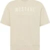 Mustang T-Shirt Basic - Natur -Mustang Verkoop 854c6ccd0eb349b1a1c86269f68b4c22