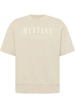 Mustang T-Shirt Basic - Natur