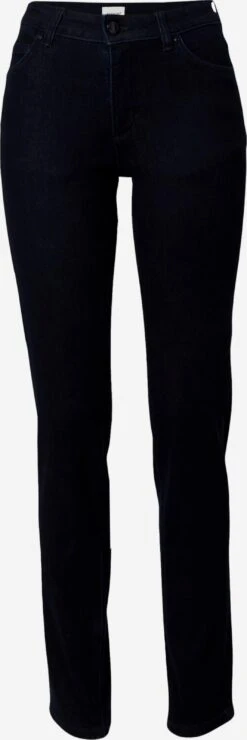 Mustang Straight Regular Jeans Crosby Dames Donkerblauw