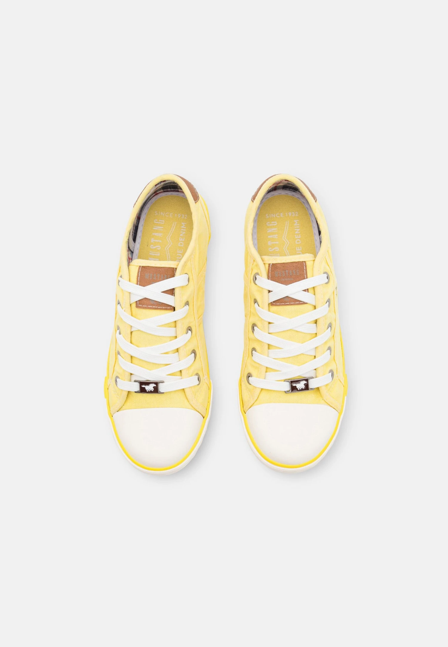 Mustang Sneakers Laag - Pastellgelb 8 Mustang Sneakers Laag - Pastellgelb - Afbeelding 6