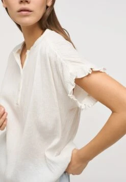 Mustang Blouse - Weiß -Mustang Verkoop 88e66384b81a4f939de51c0a5563bf52