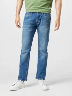 Mustang Straight Regular Jeans Michigan Heren Blauw -Mustang Verkoop 8902eccb2f09d308557aa188c657d1d0