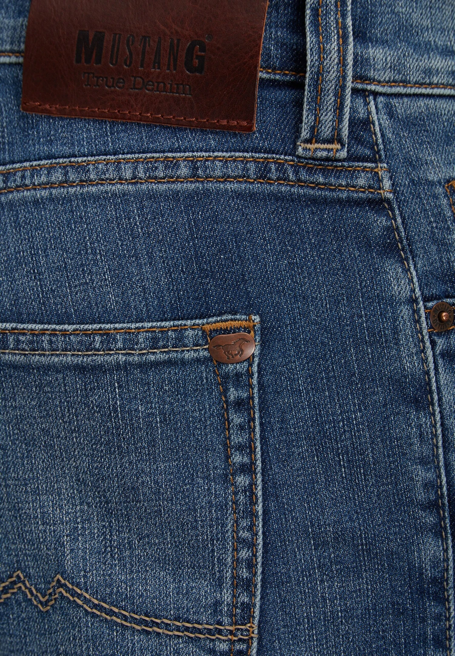 Mustang Straight Regular Jeans Oregon Heren Blauw 13 Mustang Straight Regular Jeans Oregon Heren Blauw - Afbeelding 11