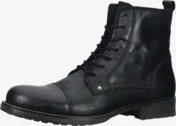 Mustang Boots & Laarzen Veterboots Heren Zwart