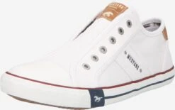 Mustang Slip-on Sneakers Slip-ons Heren Wit