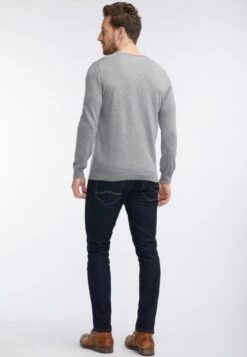 Mustang Sweater - Grey -Mustang Verkoop 8c33a52b3054426691a373b6e2d05659