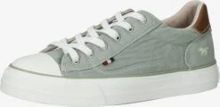 Mustang Casual Sneakers Sneakers Laag Dames Lichtgroen