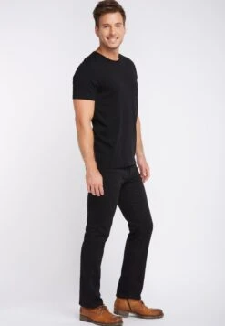 Mustang Tramper - Straight Leg Jeans - Black -Mustang Verkoop 8d08e41c2fe54d4fbd5e038c1e6872a0