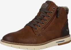 Mustang Boots & Laarzen Veterboots Heren Bruin / Cognac