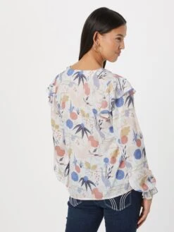 Mustang Blouseshirts Blouse Emma Dames Natuurwit -Mustang Verkoop 8ee1b76088f0ae7359c5716cb19269b8