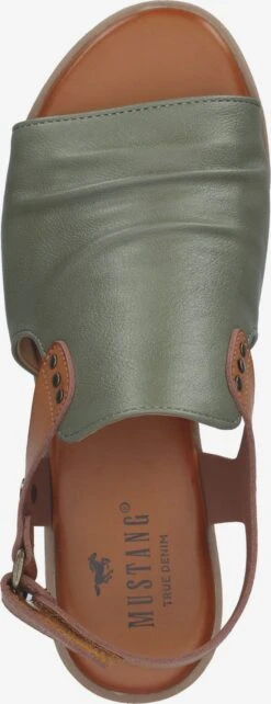 Mustang Sandalen & Slippers Sandaal Dames Kaki -Mustang Verkoop 8f018abd572b55ad1c77951daa8ca21c