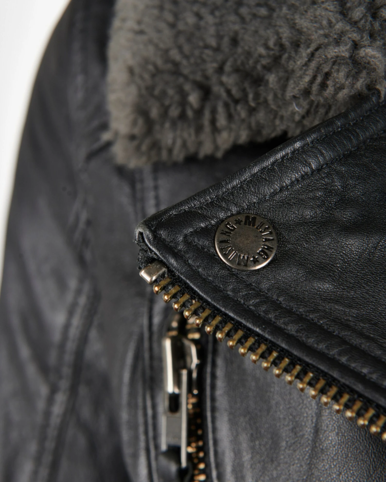 Mustang Leren Jassen Tussenjas Grenada Dames Zwart 7 Mustang Leren Jassen Tussenjas Grenada Dames Zwart - Afbeelding 5