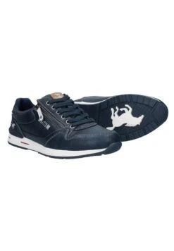 Mustang Sneakers Laag - Blue -Mustang Verkoop 908218cd767c4e36ba69ee837e92b6e3