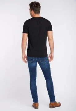 Mustang Jeans Skinny Jeans Oregon Heren Blauw -Mustang Verkoop 9367bf861f2c992f24dca5d14ddd424a