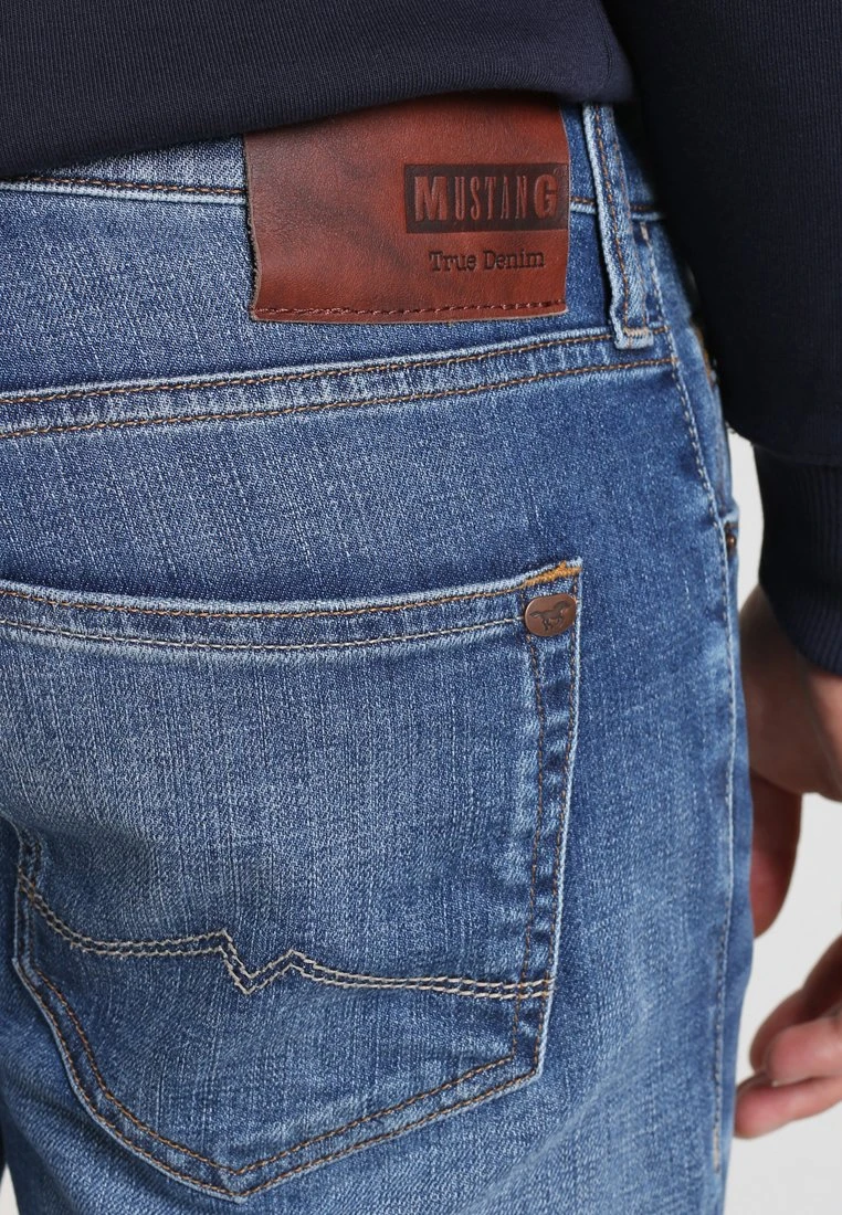 Mustang Oregon Tapered - Jeans Tapered Fit - Light Scratched Used 7 Mustang Oregon Tapered - Jeans Tapered Fit - Light Scratched Used - Afbeelding 5