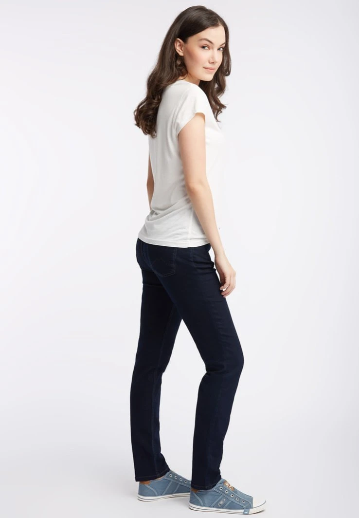 Mustang Slim Fit Jeans - Dark Blue 6 Mustang Slim Fit Jeans - Dark Blue - Afbeelding 4