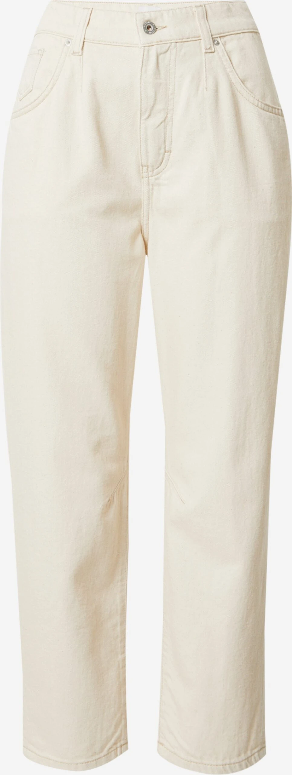 Mustang Straight Regular Jeans Dames Ecru 3 Mustang Straight Regular Jeans Dames Ecru