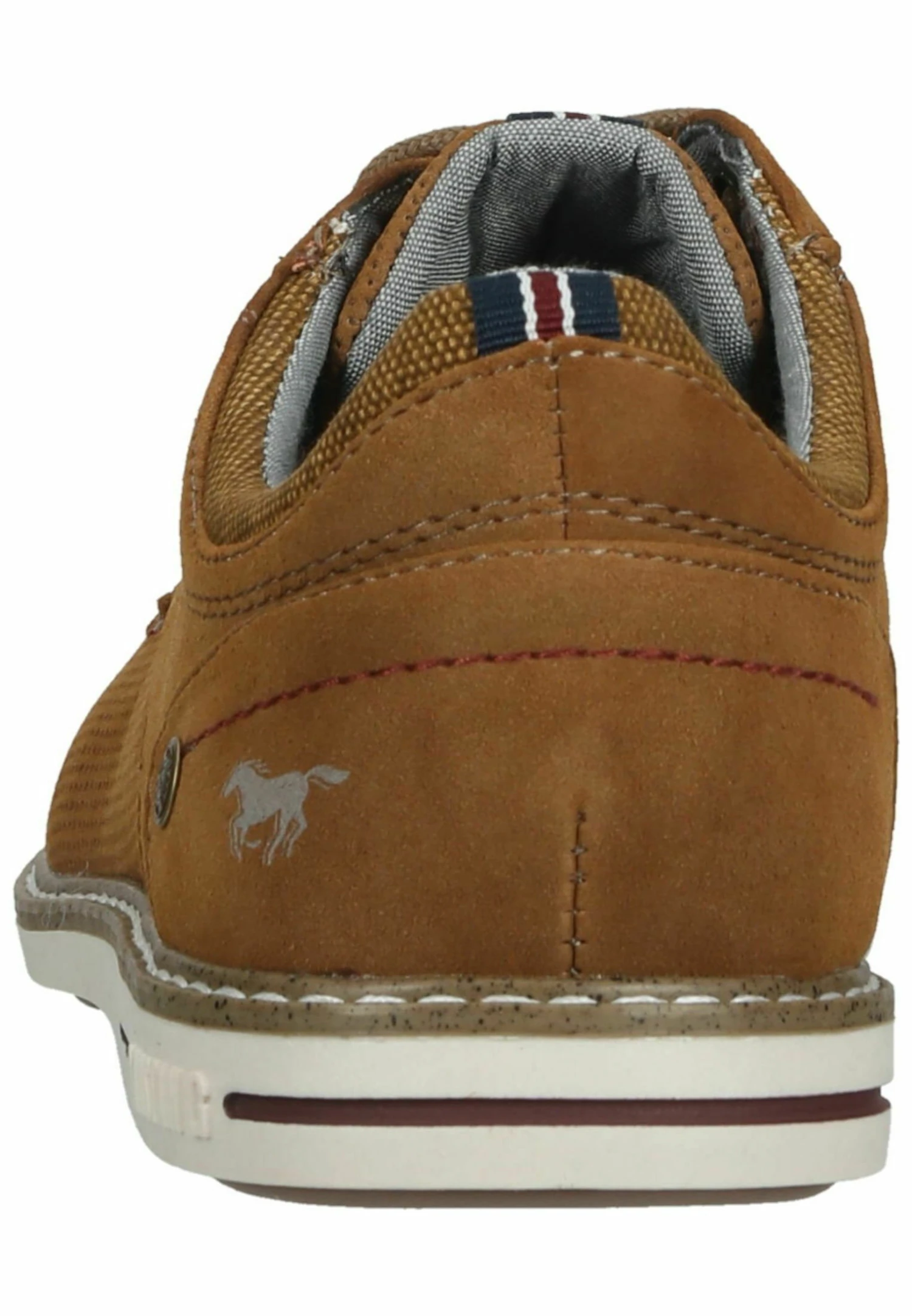 Mustang Sportieve Veterschoenen - Cognac 7 Mustang Sportieve Veterschoenen - Cognac - Afbeelding 5