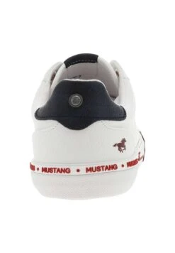 Mustang Sneakers Laag - Blanc -Mustang Verkoop 96e9e27949ff40eaac1d29b9c5788214