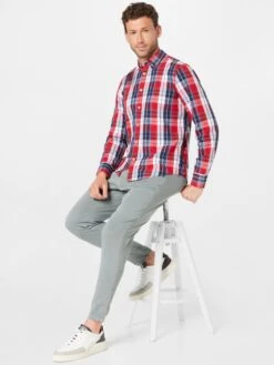 Mustang Geruite Overhemden Regular Fit Overhemd Casper Heren Gemengde Kleuren -Mustang Verkoop 96ff229a146269c00cc2c2ec10bb58d9