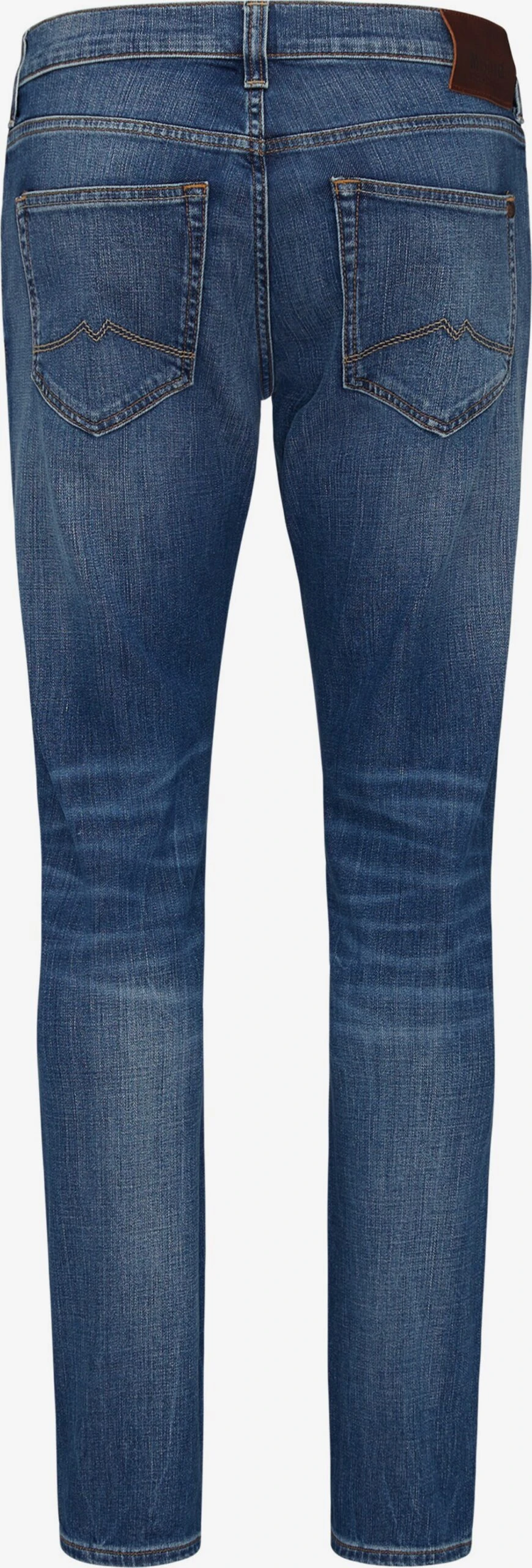 Mustang Straight Regular Jeans Oregon Heren Blauw 5 Mustang Straight Regular Jeans Oregon Heren Blauw - Afbeelding 3