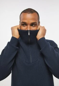 Mustang Trui - Blau -Mustang Verkoop 9b71532aa8c6416f90aa60472c75e5cb