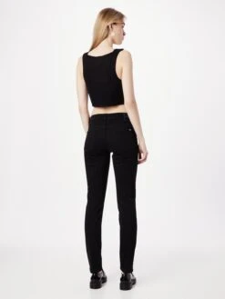 Mustang Straight Regular Jeans Dames Zwart -Mustang Verkoop 9baff17803cd6b97a08713e51f683176