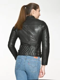 Mustang Leren Jassen Tussenjas Larry Dames Zwart -Mustang Verkoop 9be9a34204fb03376ee1b197ae5a3095