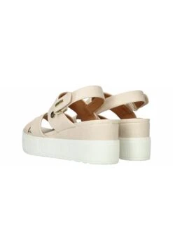 Mustang Sandalen Met Plateauzool -Ivory -Mustang Verkoop 9ec2caee31fd425caa2dab568023a12f