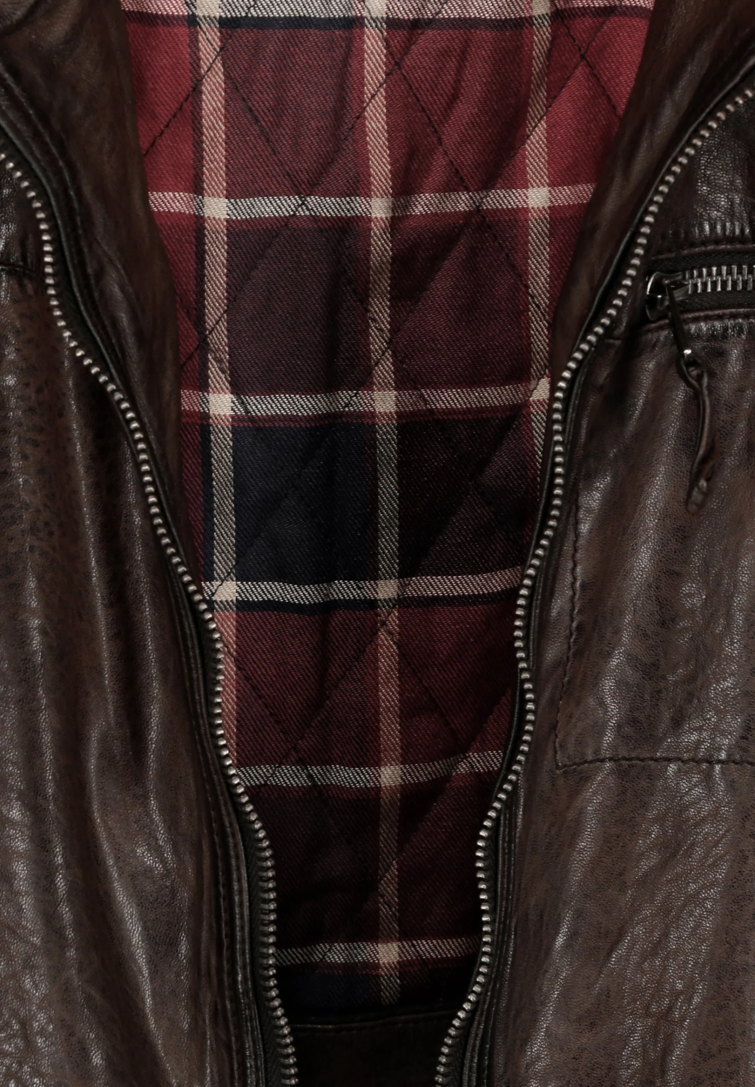 Mustang Leren Jas - Brown 6 Mustang Leren Jas - Brown - Afbeelding 4