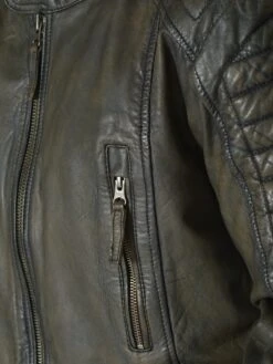 Mustang Leren Jassen Tussenjas Cruz Heren Bruin -Mustang Verkoop a04ea9d5f49add5e59fba473fe0118da