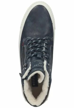 Mustang Sneakers Hoog - Navy -Mustang Verkoop a2b4cfa99b5f44b68ebe640b5fdb08bd