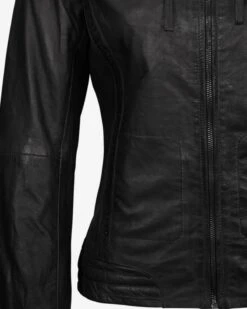 Mustang Leren Jassen Tussenjas Ryana Dames Zwart -Mustang Verkoop a3acf68f7767e3dcf226791c35ef2a6a