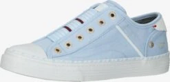 Mustang Casual Sneakers Sneakers Laag Dames Lichtblauw