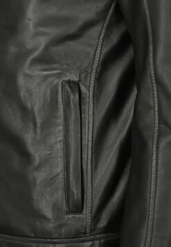 Mustang Leren Jas - BlackAnthra -Mustang Verkoop a3b074ae28f842d48295e7aa57400602