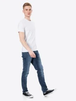 Mustang T-shirts Shirt Heren Wit -Mustang Verkoop a4e759e3ecb09c204586a866fc472406