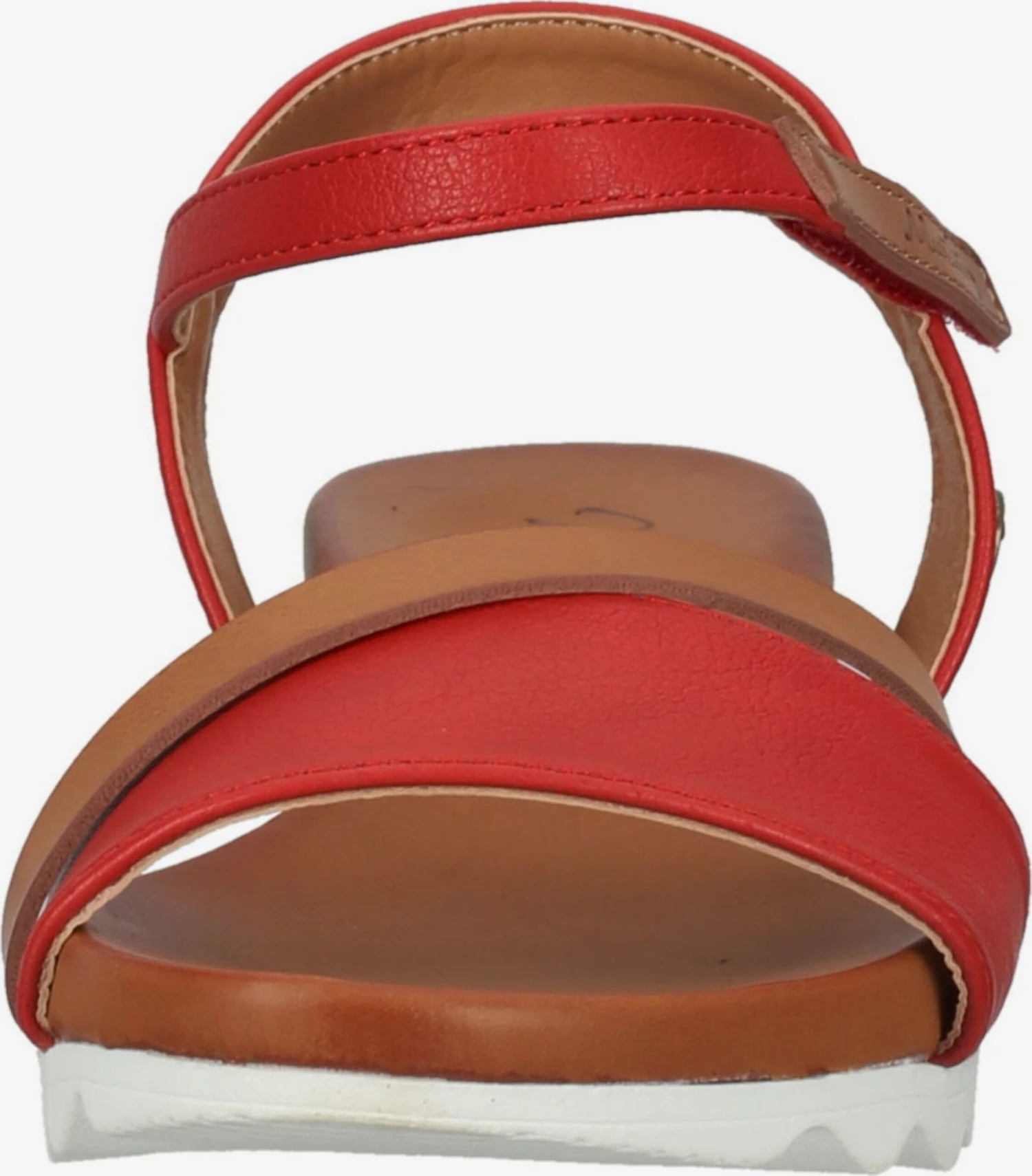 Mustang Sandalen Met Hak Sandaal Dames Rood 5 Mustang Sandalen Met Hak Sandaal Dames Rood - Afbeelding 3