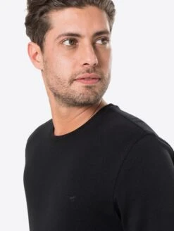 Mustang Longsleeves Shirt Anton Heren Zwart -Mustang Verkoop a60681ce135a1f731c5c98ac10e84d34