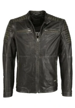 Mustang Stehkragen - Leren Jas - Brown