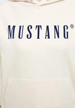 Mustang Hoodie - Weiß -Mustang Verkoop a769e359465f4245b591c395e84164f3