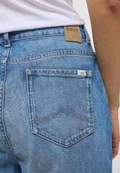 Mustang Charlotte- Straight Leg Jeans - Blau -Mustang Verkoop a78a060d116b43d8bcf1248e0561c255