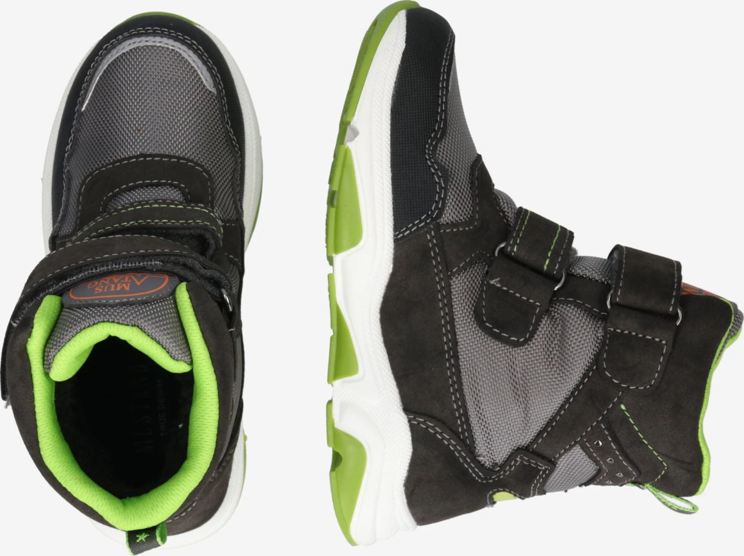 Mustang Schoenen Laarzen Kinderen Grafiet / Zilvergrijs 4 Mustang Schoenen Laarzen Kinderen Grafiet / Zilvergrijs - Afbeelding 2