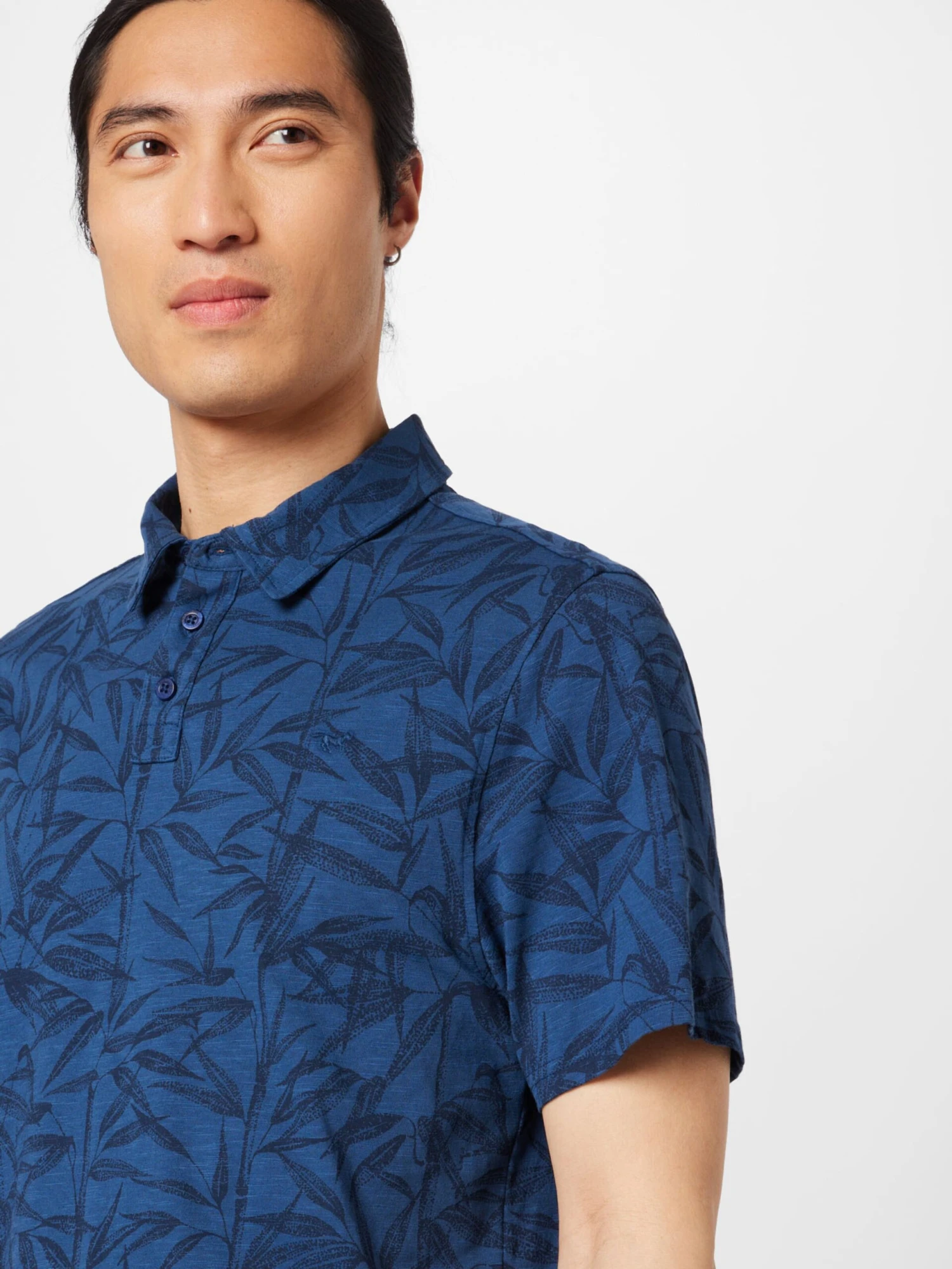 Mustang Polos Shirt Heren Marine / Nachtblauw 4 Mustang Polos Shirt Heren Marine / Nachtblauw - Afbeelding 2