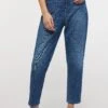 Mustang Charlotte- Jeans Tapered Fit - Blau -Mustang Verkoop a9bdea9576804fbcac43d1ed8a730262