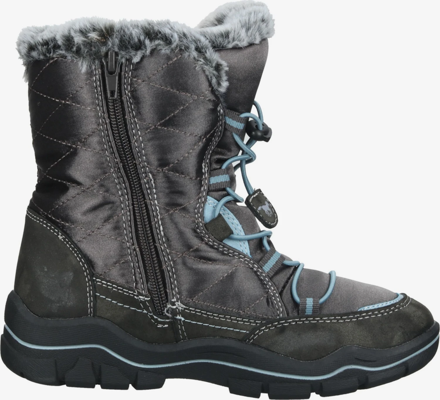 Mustang Laarzen Snowboots Kinderen Grijs / Donkergrijs 5 Mustang Laarzen Snowboots Kinderen Grijs / Donkergrijs - Afbeelding 4
