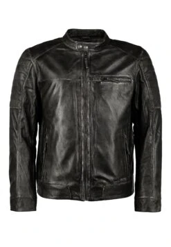 Mustang Leren Jas - Anthrazit -Mustang Verkoop ab4306d54da04d798e8d647980326c57