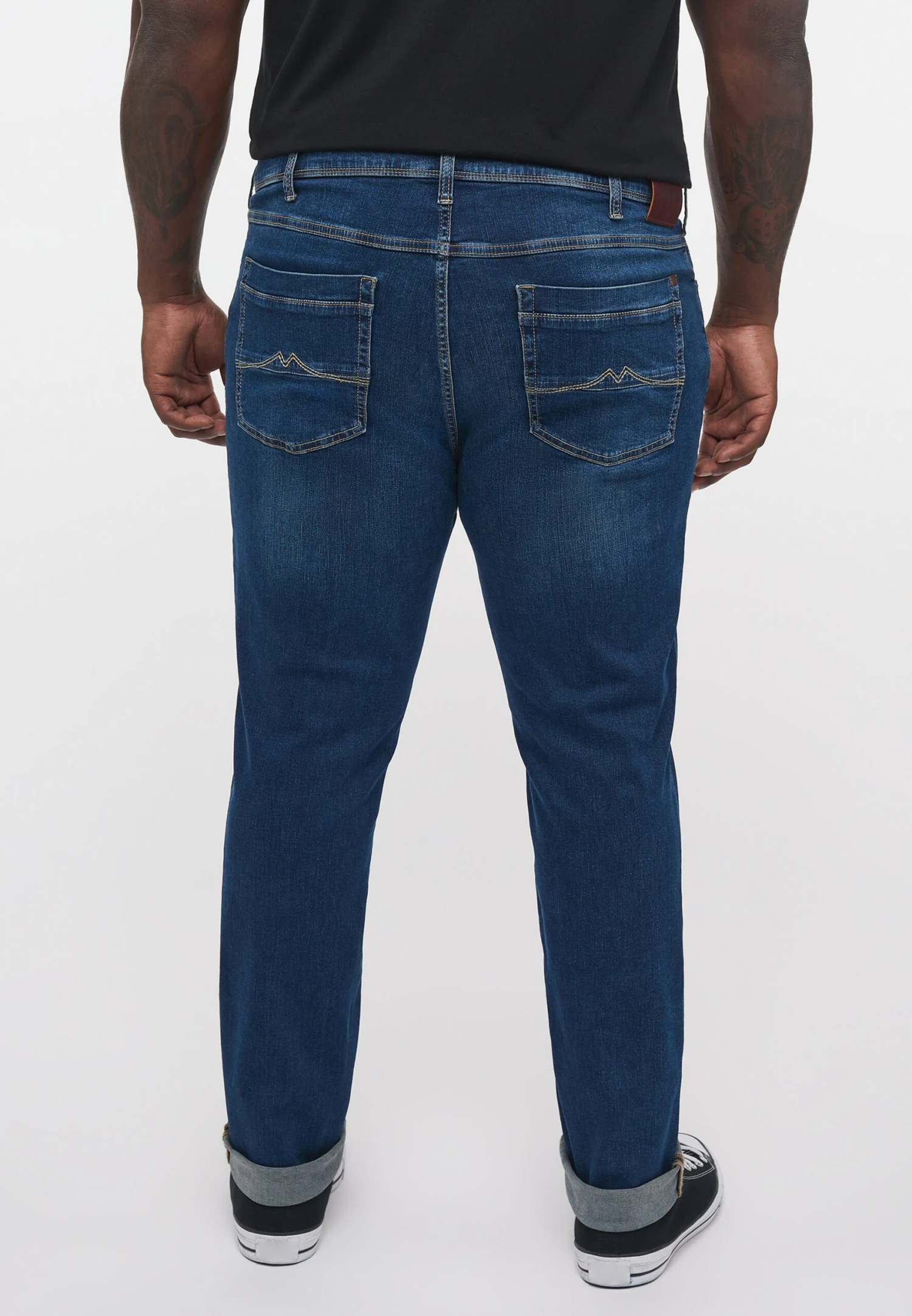 Mustang Style Washington- Straight Leg Jeans - Blau 5 Mustang Style Washington- Straight Leg Jeans - Blau - Afbeelding 3